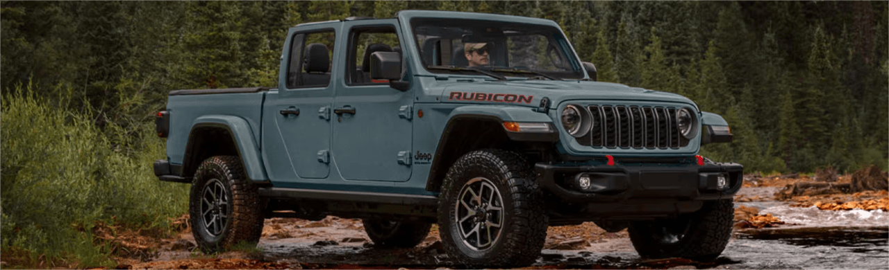 2026 Jeep Gladiator Near Cincinnati | 7,700-lb Tow, Removable Doors & Rubicon 4x4